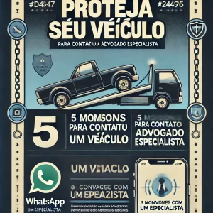 Está enfrentando uma Ação de Busca e Apreensão? Veja 5 motivos para contar com um advogado especialista e proteger seu veículo.