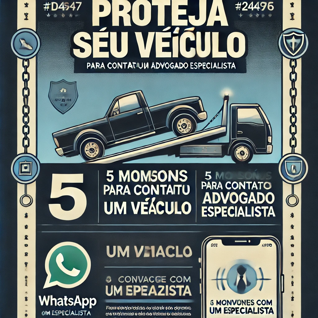 Está enfrentando uma Ação de Busca e Apreensão? Veja 5 motivos para contar com um advogado especialista e proteger seu veículo.